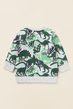 Dinosaur Sweat  Cloudy Marle  hi-res