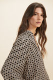 Geo V Neck Blouse  Geo  hi-res