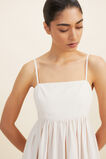 Stripe Gathered Maxi Dress  Natural Wood Stripe  hi-res