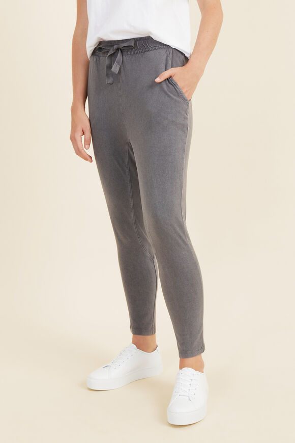 Core Cotton Jersey Trackpant  Coal Wash  hi-res