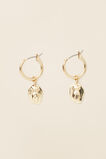 Fine Femme Hoop Earring  Gold  hi-res