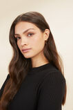 Fine Femme Hoop Earring  Gold  hi-res