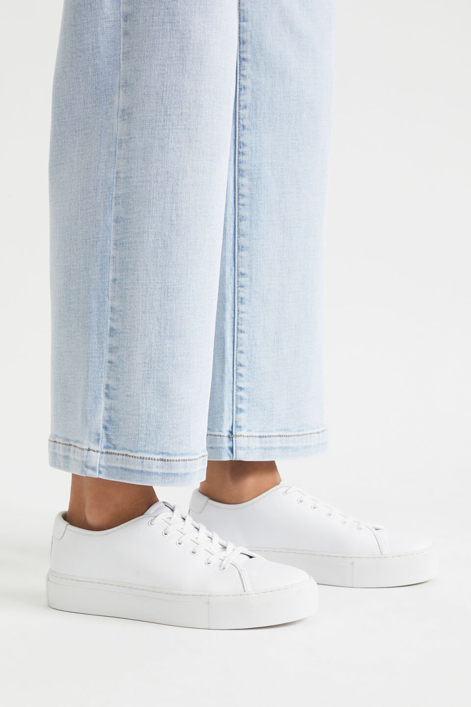 Holland Leather Sneaker  White