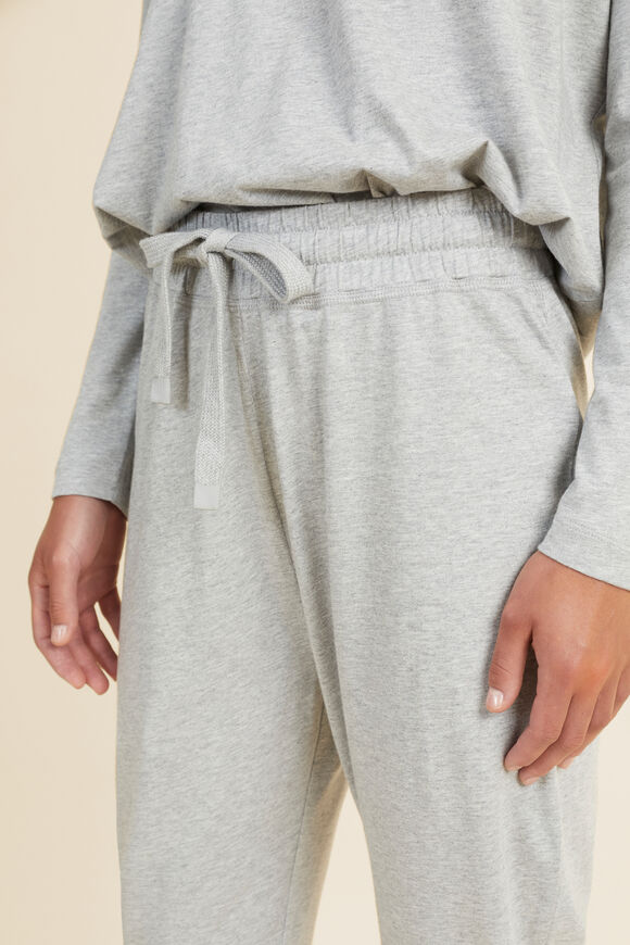 Jersey Pyjama Bottom  Grey Marle  hi-res