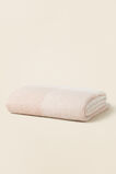 Alpaca Check Throw  Chalk Pink  hi-res