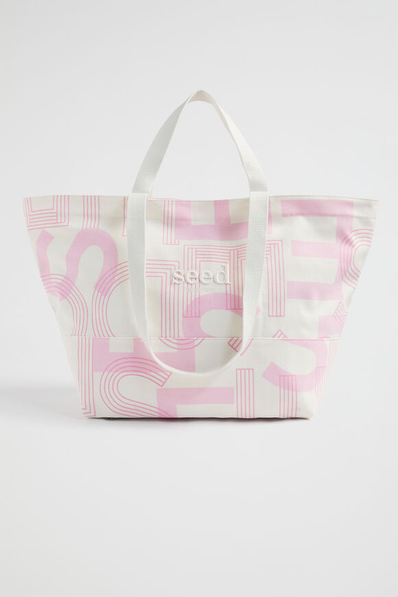 Seed Overnight Bag  Soft Orchid Logo  hi-res