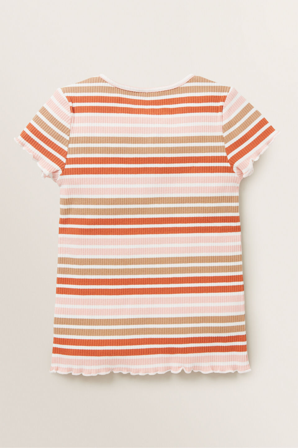 Rib Henley Tee  