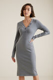 Longline Rib Dress    hi-res