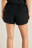 Elastic Waist Short  Black  hi-res