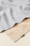 Cotton Marle Throw  Grey Marle  hi-res