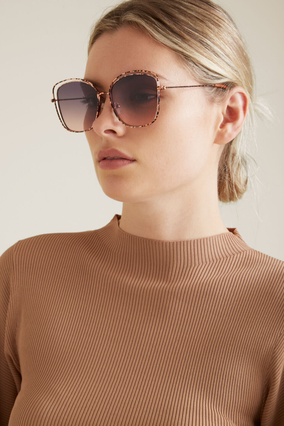 Alana Metal Sunglasses    hi-res