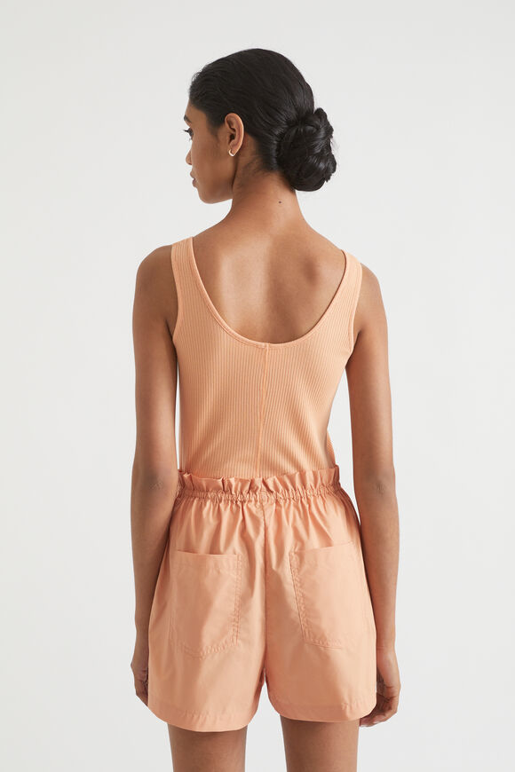 Core Rib Singlet  Peach Bloom  hi-res