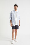 Mens Linen Shirt  Powder Blue  hi-res