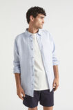Mens Linen Shirt  Powder Blue  hi-res