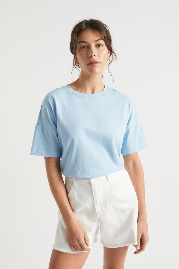 Core Boxy Tee  Bluebell  hi-res