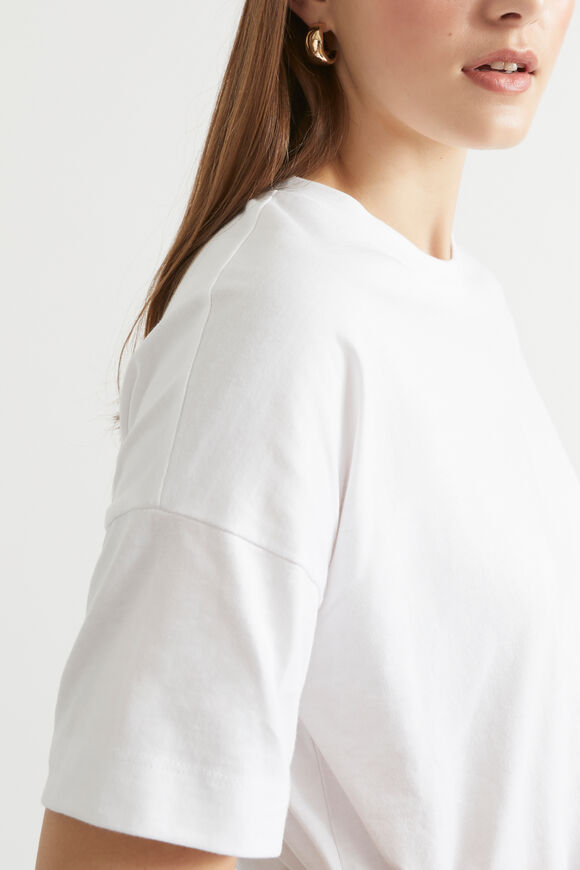 Core Boxy Tee  Whisper White  hi-res