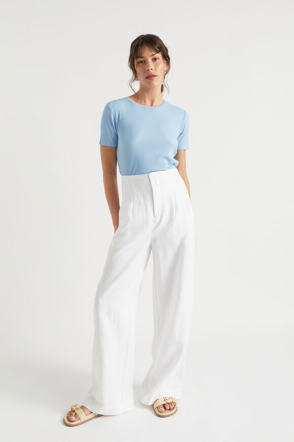 Core Rib Tee  Bluebell  hi-res