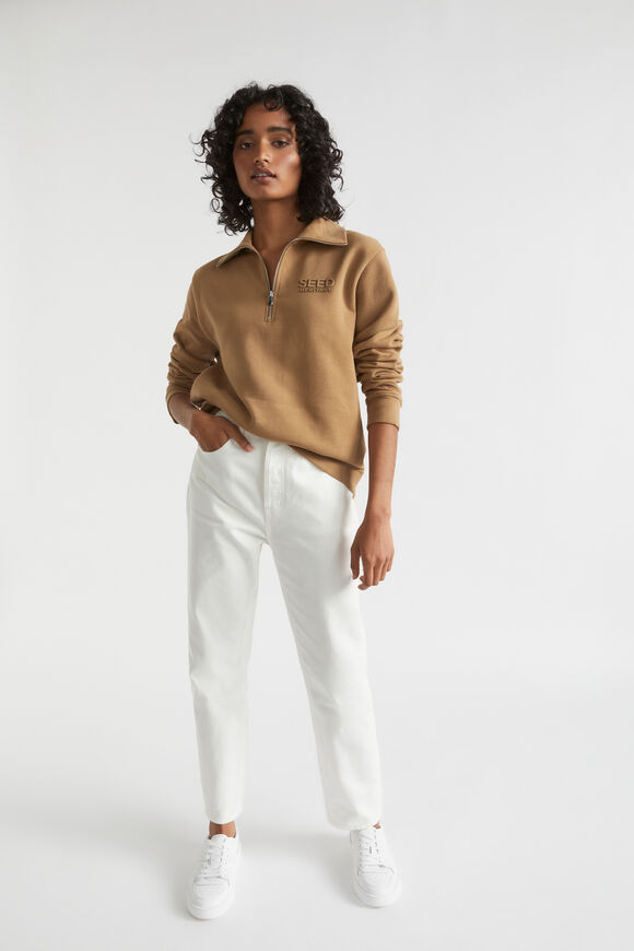 Core Heritage Logo Sweat  Deep Brass  hi-res