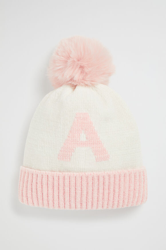 Initial Beanie  A  hi-res