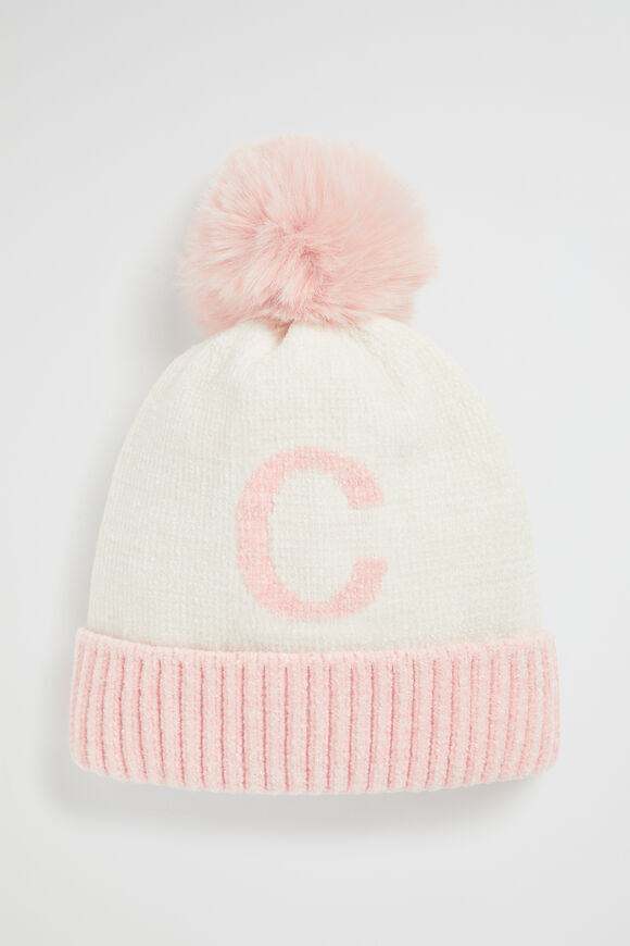 Initial Beanie  C  hi-res
