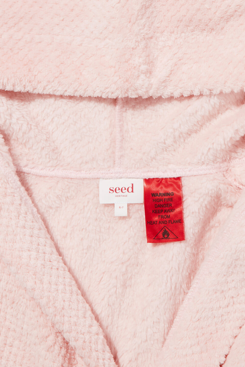 Fluffy Robe  Dusty Rose