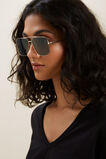 Roza Aviator Sunglasses  Gold  hi-res