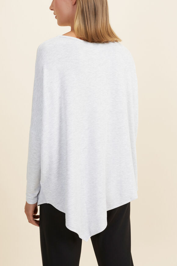 Core Asymmetrical Sweat  Light Grey Marle  hi-res