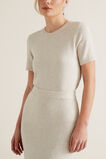 Textured Boucle Skirt    hi-res