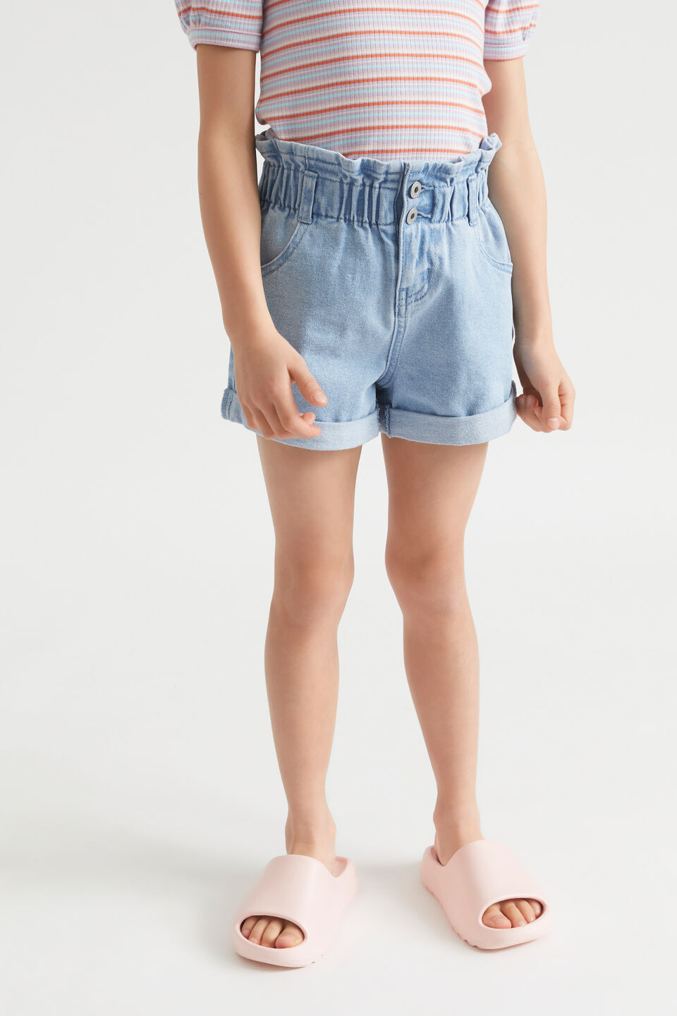 Core Denim Short  Classic Wash