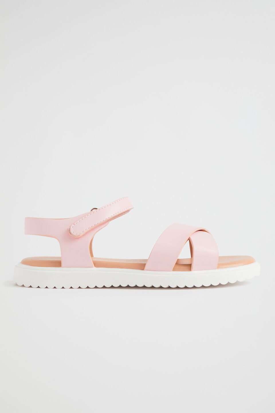 Summer Crossover Sandal  Dusty Rose