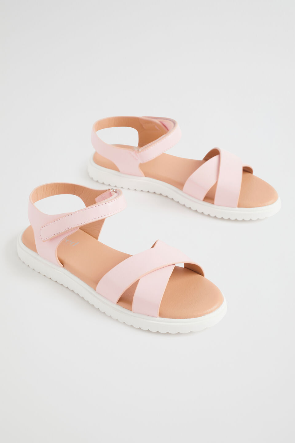Summer Crossover Sandal  Dusty Rose