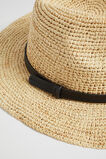 Raffia Panama  Natural Black  hi-res
