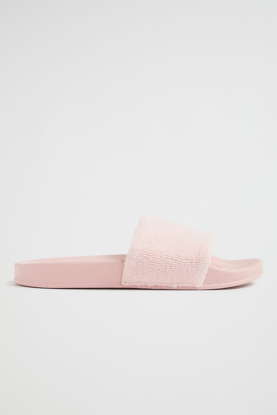 Terry Pool Slide  Dusty Rose  hi-res