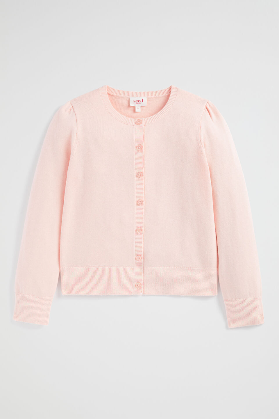 Classic Cardigan  Dusty Rose