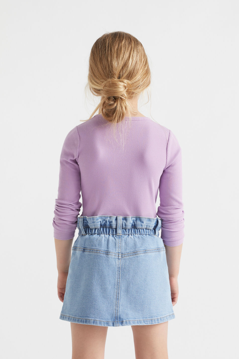 Cargo Pocket Skirt  Original Indigo