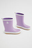Seed Logo Rubber Gumboot  Lilac  hi-res