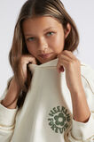 Oversized Slogan Hoodie  Vintage Cream  hi-res