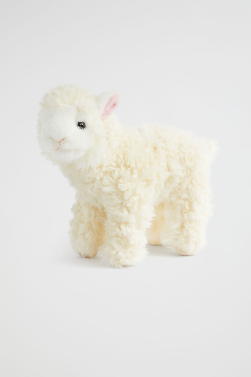 Living Nature Small Standing Lamb  White