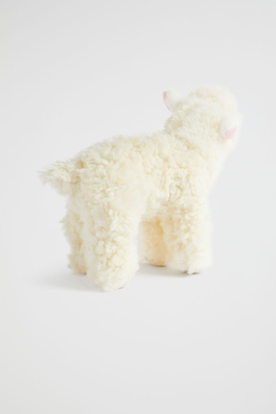 Living Nature Small Standing Lamb  White