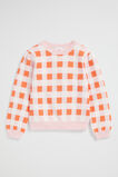 Gingham Knit  Dusty Rose  hi-res