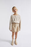 Speckle Cable Knit  Chai  hi-res