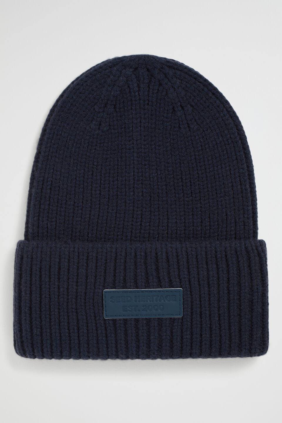 Heritage Rib Beanie  Midnight Blue