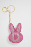 Bunny Initial Keyring  D  hi-res