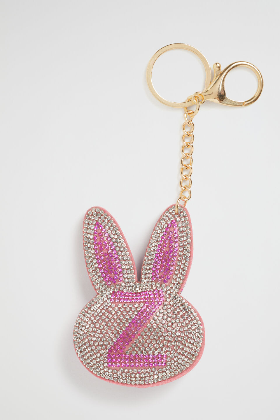 Bunny Initial Keyring  Z