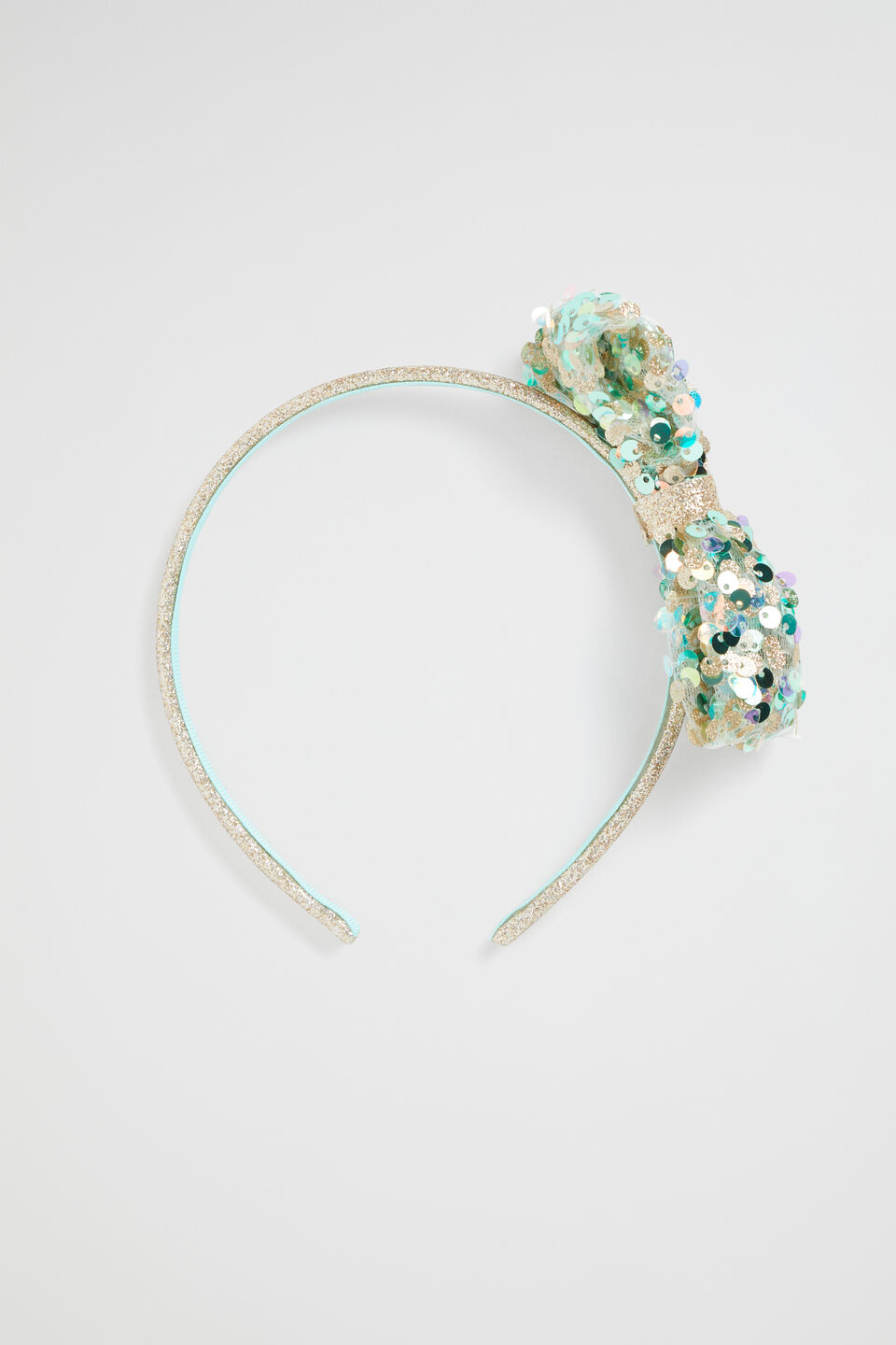 Sequin Bow Headband  Multi