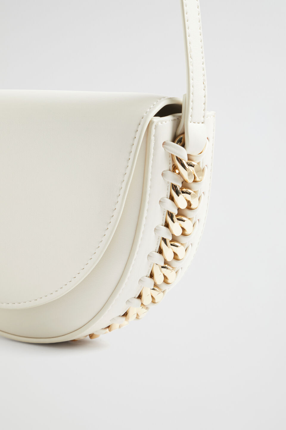 Chain Crossbody Bag  Bone