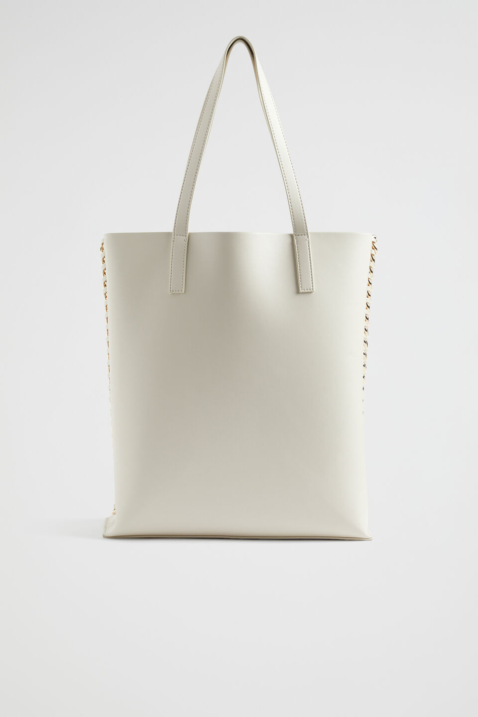 Chain Tote  Bone