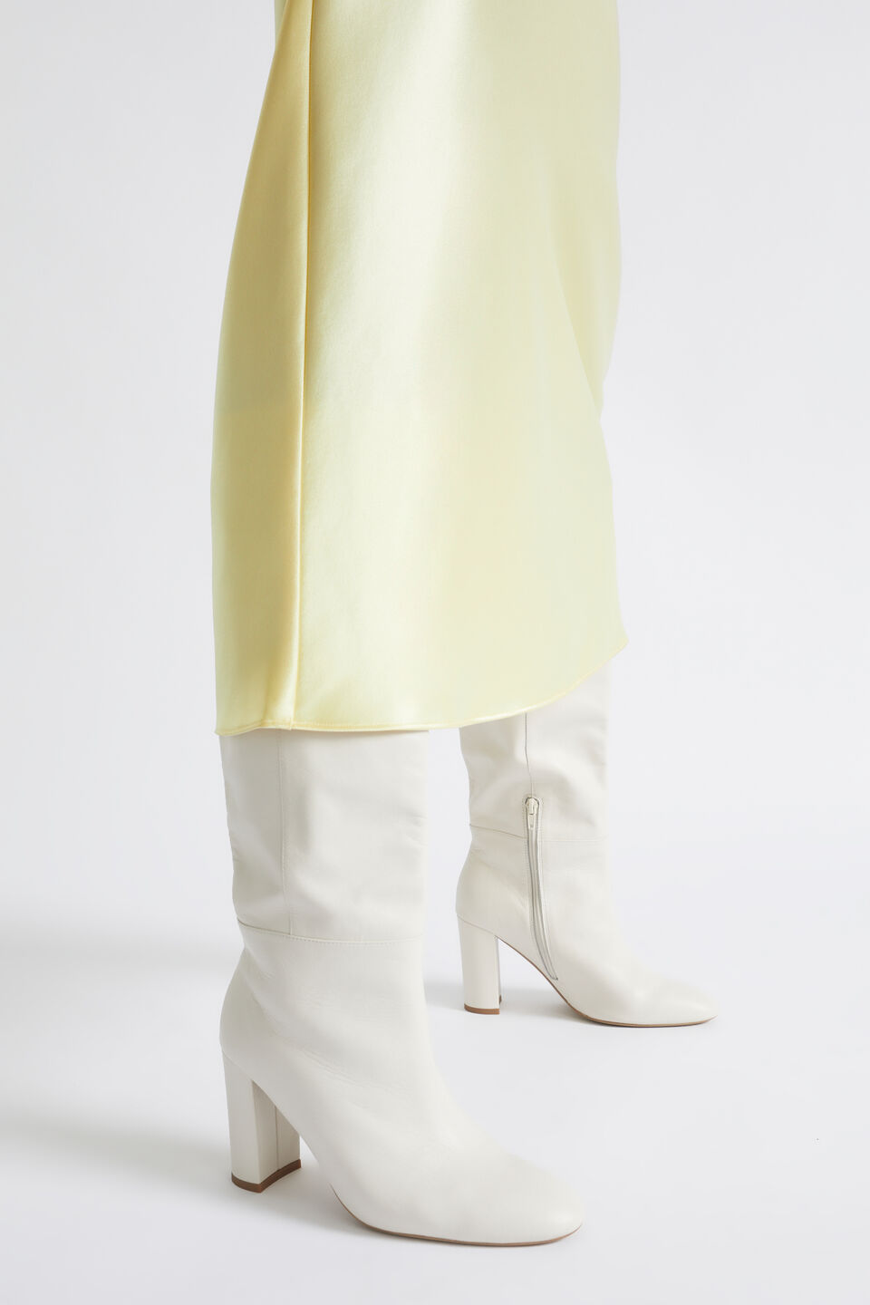 Sophie Knee High Boot  Bone