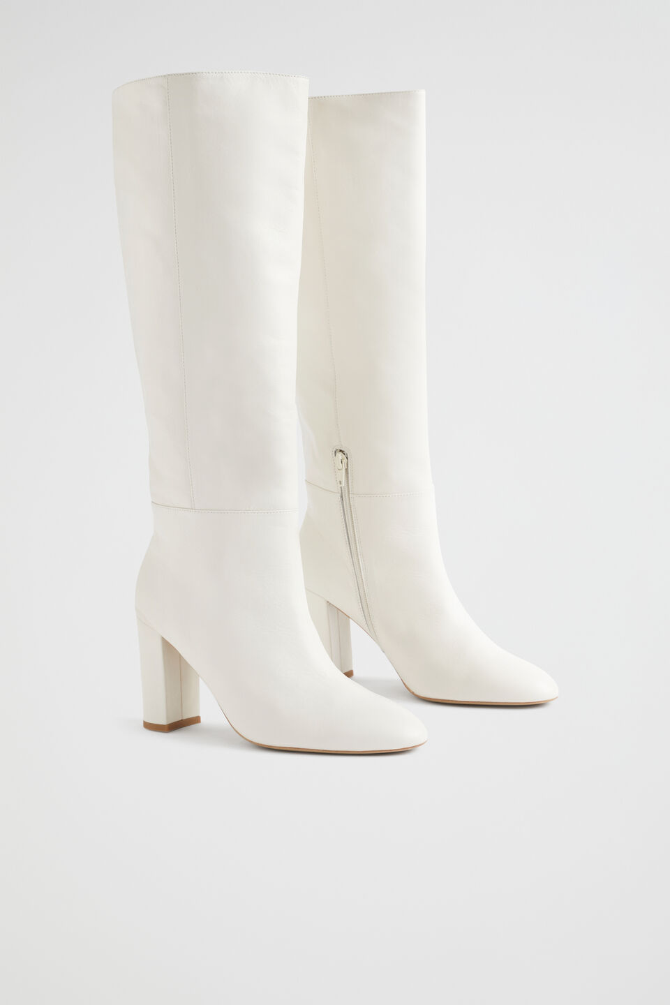 Sophie Knee High Boot  Bone