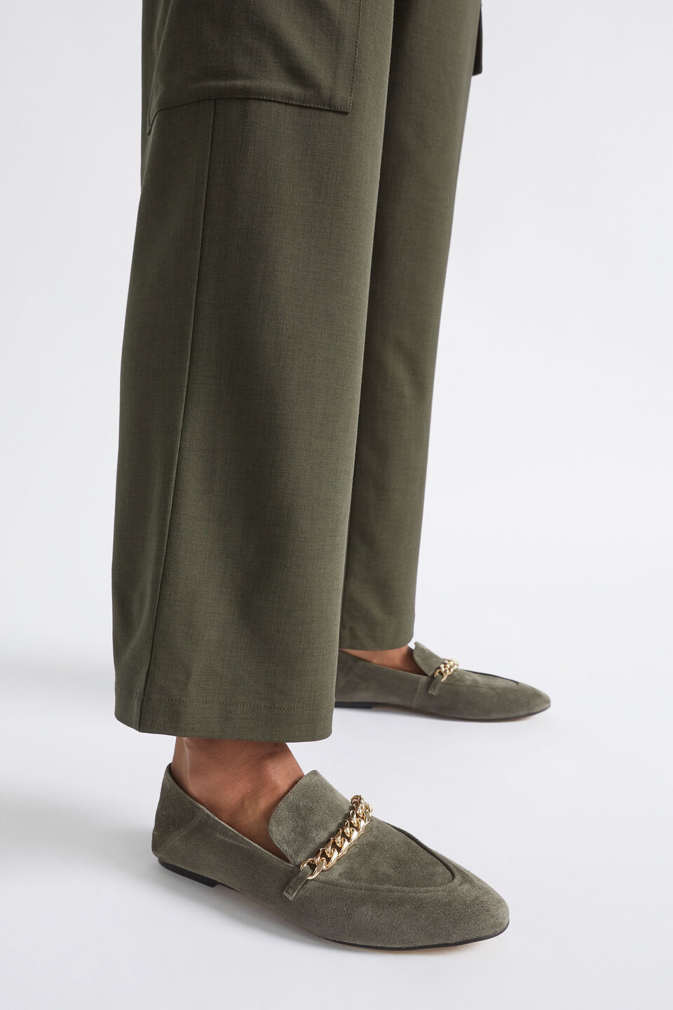 Isabella Loafer  Fern Suede